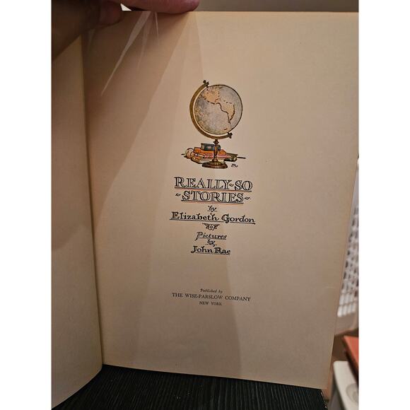 Vintage Real Stories Book By Elizabeth Gordon 1937 - Picture 4 of 6